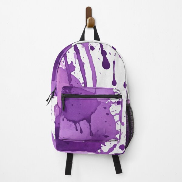Item preview, Purple watercolor splashes background designed and sold by Giuseppe Cammino.