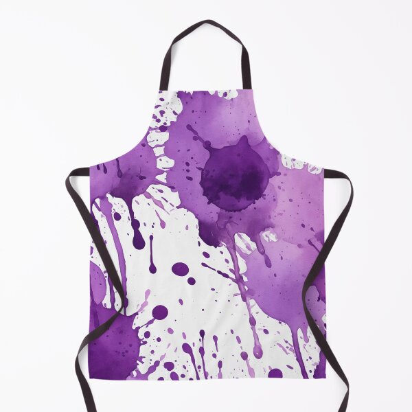 Item preview, Purple watercolor splashes background designed and sold by Giuseppe Cammino.