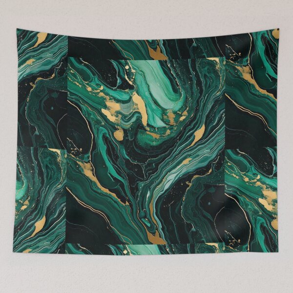 Item preview, Emerald Flow designed and sold by Unwind-Art-Work.