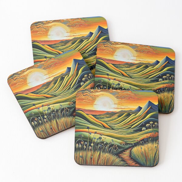 Item preview, Meadow Sunset 2 designed and sold by George Hutton Hunter.
