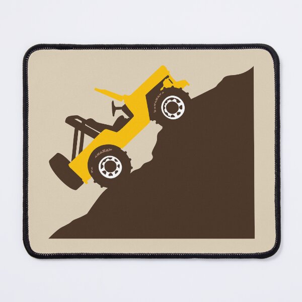 Item preview, 4x4 Hill Climb - Yellow Brown Right designed and sold by BlueSkyTheory.