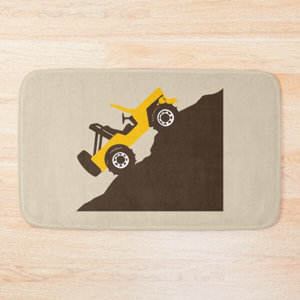 Item preview, 4x4 Hill Climb - Yellow Brown Right designed and sold by BlueSkyTheory.