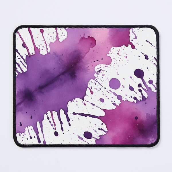 Item preview, Purple watercolor splashes background designed and sold by Giuseppe Cammino.