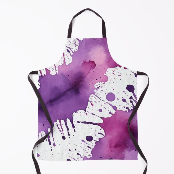 Item preview, Purple watercolor splashes background designed and sold by Giuseppe Cammino.