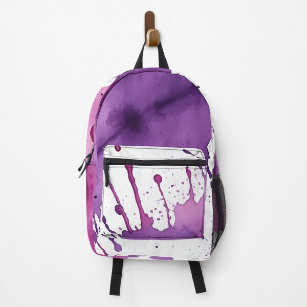 Item preview, Purple watercolor splashes background designed and sold by Giuseppe Cammino.