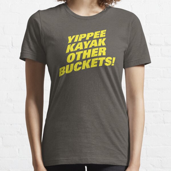 Item preview, Brooklyn Nine Nine Yippee Kayak Other Buckets Diagonal Shirt designed and sold by Clort.