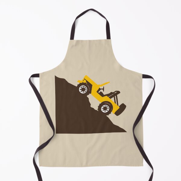 Item preview, 4x4 Hill Climb - Yellow Brown Left designed and sold by BlueSkyTheory.