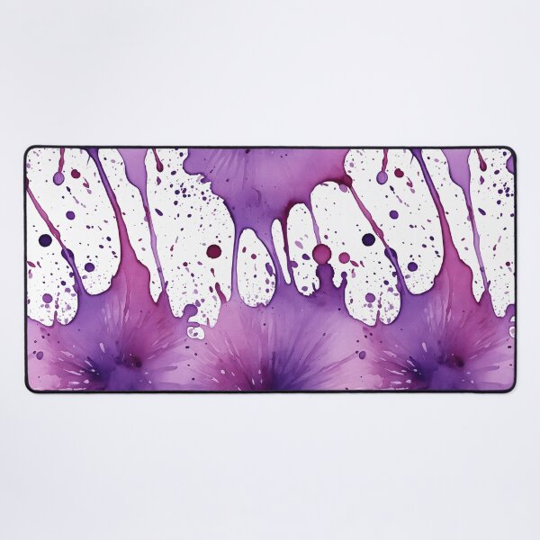 Item preview, Purple watercolor splashes background designed and sold by Giuseppe Cammino.