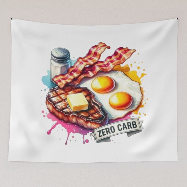 Item preview, Zero Carb, Zero Limits: Carnivore Mode designed and sold by PedroStyle.