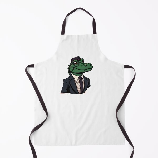 Item preview, Funny Crocodile In A Suit & Monocle designed and sold by Sshmorr.