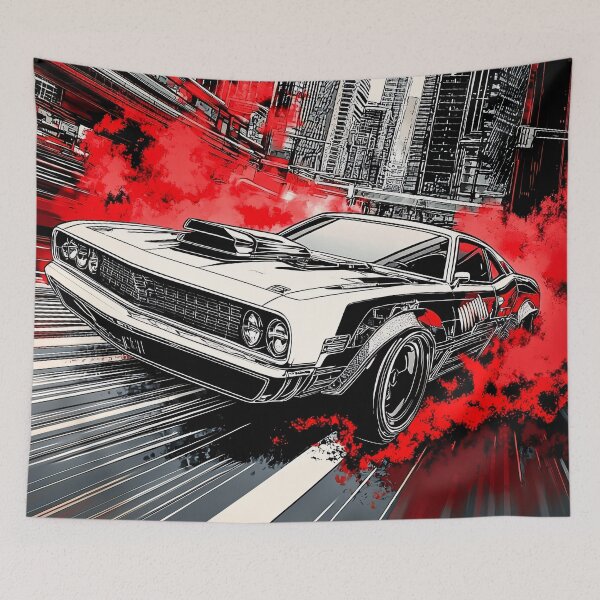 Item preview, Fiery Ride designed and sold by NomadicDreamer.