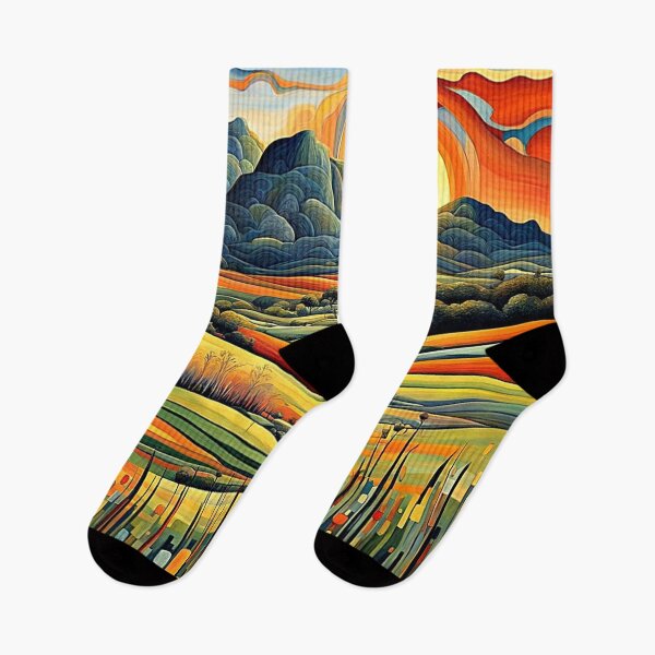 Item preview, Meadow Sunset 4 designed and sold by George Hutton Hunter.