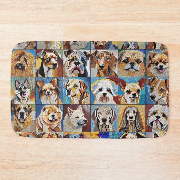 Item preview, Mosaic Dogs designed and sold by Montage-Madness.