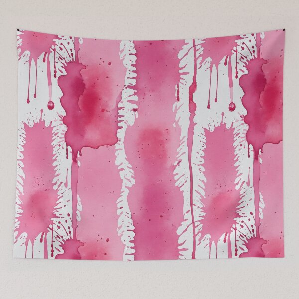 Item preview, Pink watercolor splashes background designed and sold by Giuseppe Cammino.