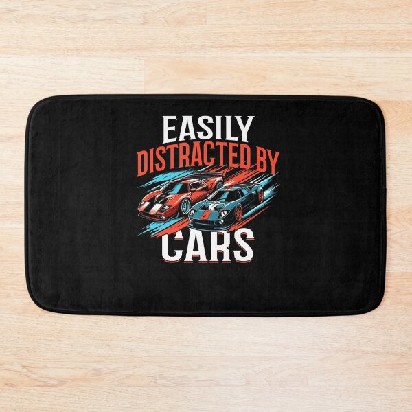 Item preview, Easily Distracted By Cars Racing Fans Driver designed and sold by Dressed For  Duty.