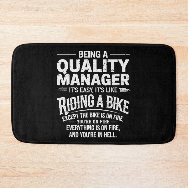 Item preview, Quality Manager Funny Qc Control Qa Assurance  designed and sold by tmerchtrends.