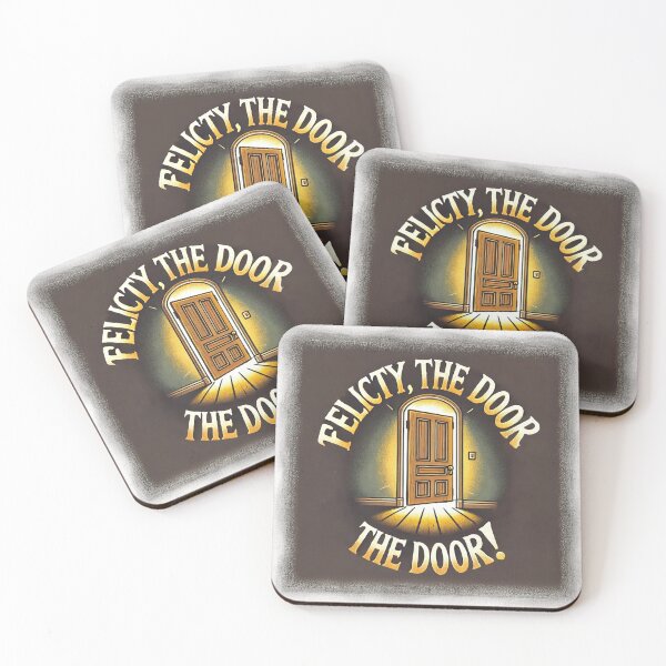 Item preview, Felicity, the Door, the Door! designed and sold by ShubieDoo12.