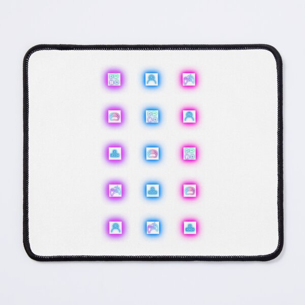 Item preview, Retro Neon Gaming Icons designed and sold by RJLCAM.