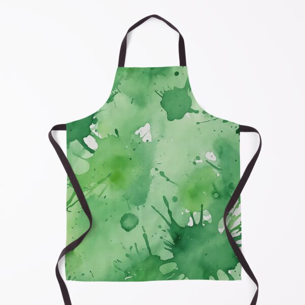 Item preview, Green watercolor splashes background designed and sold by Giuseppe Cammino.