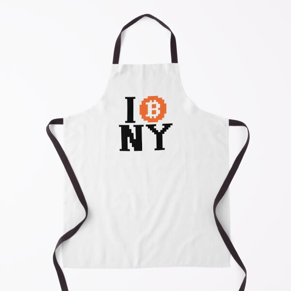 Item preview, I Bitcoin NY Pixel Art designed and sold by CyberRex.