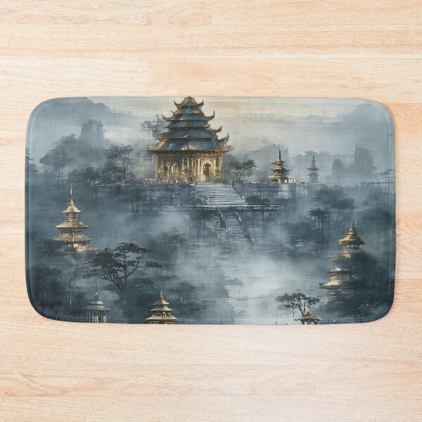 Item preview, Golden Temple's Tranquil Embrace designed and sold by PanoramaPrints.
