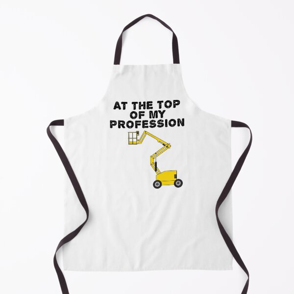 Item preview, At The Top Of My Profession, Boom Lift Operator Funny designed and sold by doodlerob.