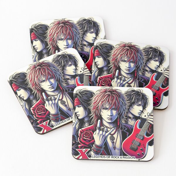 Item preview, X Japan: Legends of Rock and Passion designed and sold by bestoftrendy.