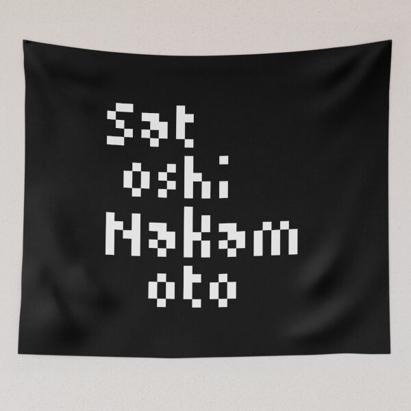Item preview, Satoshi Nakamoto Bitcoin Pixel Art designed and sold by CyberRex.