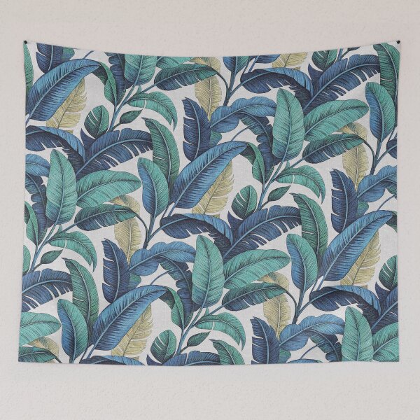 Item preview, Blue and Teal Banana Leaf designed and sold by hellcom.