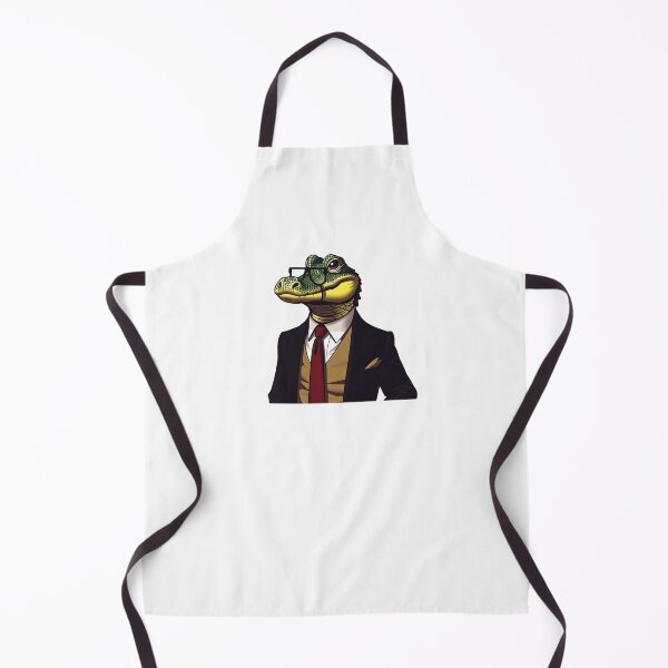 Item preview, Funny Crocodile In A Suit & Monocle designed and sold by Sshmorr.