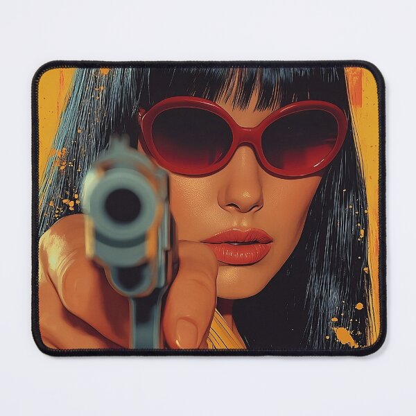 Item preview, Yellow Revenge | Pop Art Cinema Icon designed and sold by Guesso.
