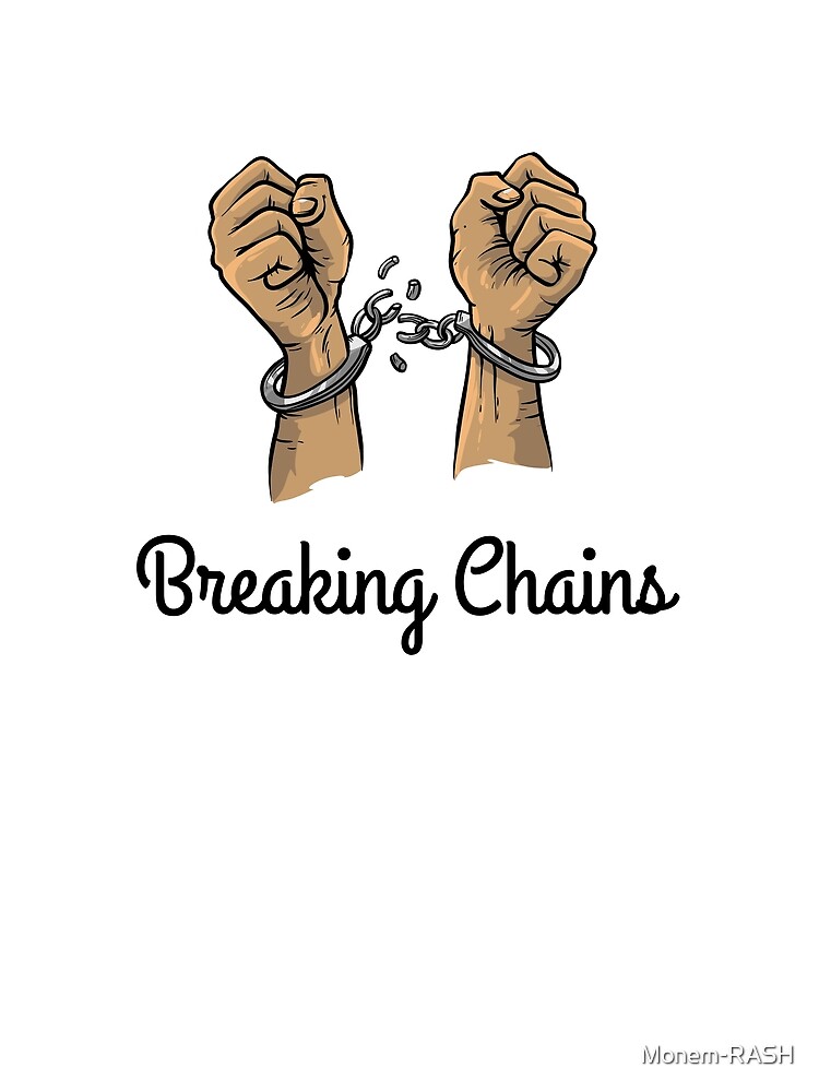 Thumbnail 3 of 3, Scarf, Breaking Chains designed and sold by Monem-RASH.