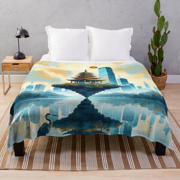 Item preview, Island Pagoda Serenity designed and sold by PanoramaPrints.