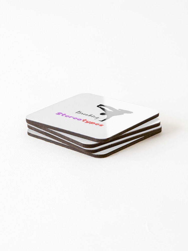 Thumbnail 4 of 5, Coasters (Set of 4), Breaking stereotypes designed and sold by Monem-RASH.