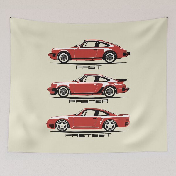 Item preview, Fast, Faster, Fastest designed and sold by Throttle & Threads.