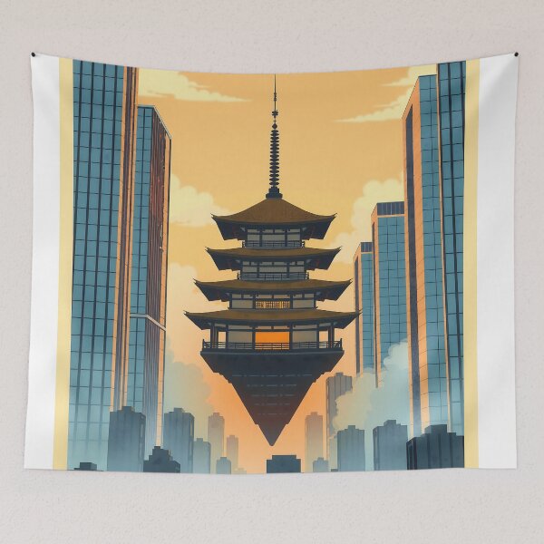 Item preview, Temples Whisper Dreams designed and sold by PanoramaPrints.