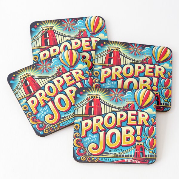 Item preview, Proper Job! designed and sold by VHSVIBES.