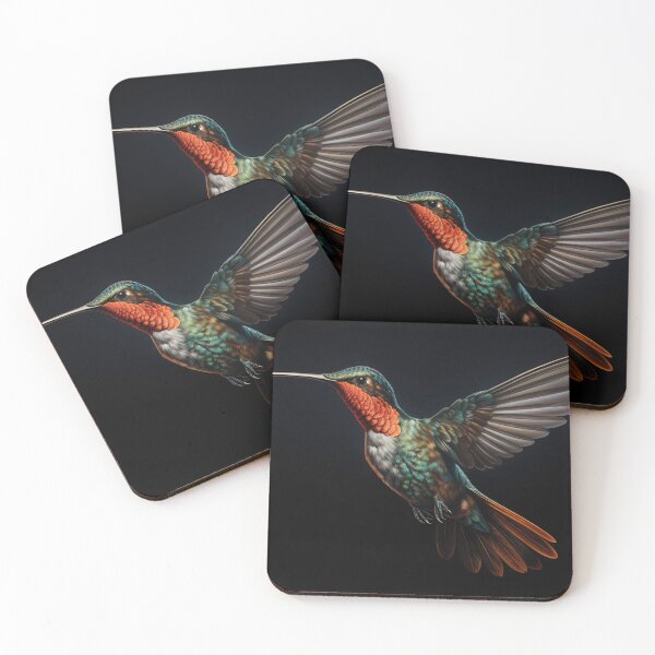 Item preview, Majestic Hummingbird in Dark Elegance designed and sold by anytka.
