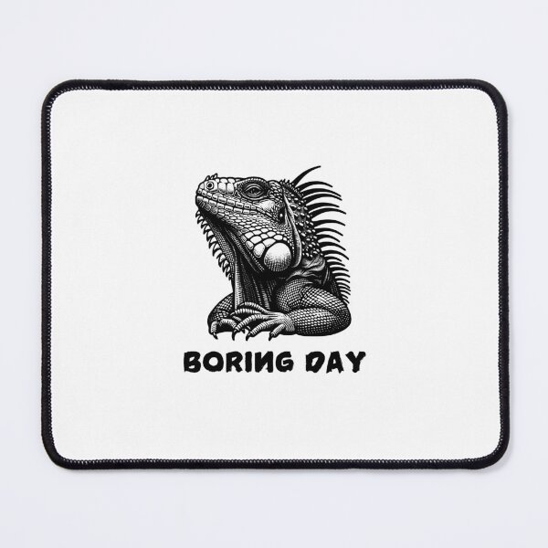 Item preview, Boring Day Iguana - Funny Lazy Iguana Design for Animal Lovers designed and sold by Colorful-Garden.