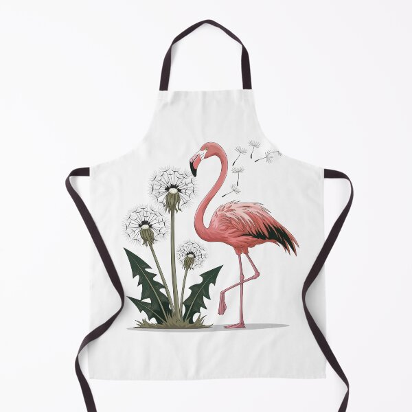 Item preview, flamingo and dandelion designed and sold by jkrphoto.