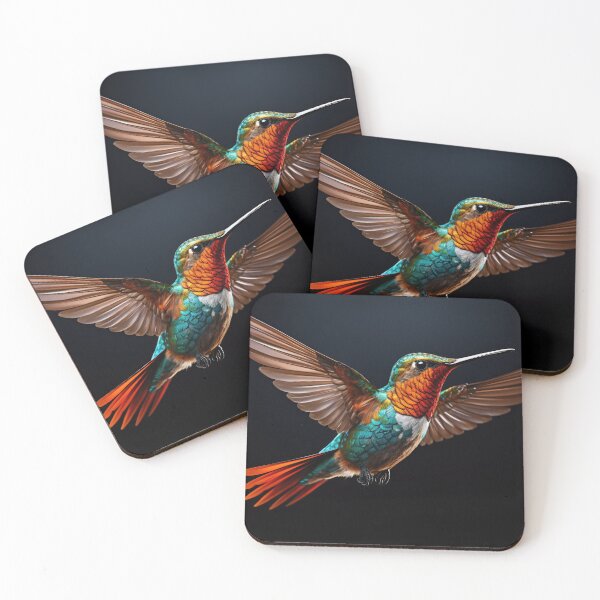 Item preview, Majestic Hummingbird in Dark Elegance designed and sold by anytka.