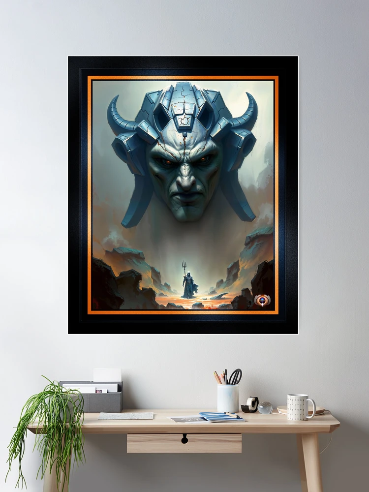 Ancient Forces Test The Fate And Power Of The Windicott Sorcerer AI Concept Art by Xzendor7 | An Astounding Realm Of Chaos 2 Ancient Forces Test The Fate And Power Of The Windicott Sorcerer Astounding AI Concept Art by Xzendor7 Wall Decor Poster Art Print