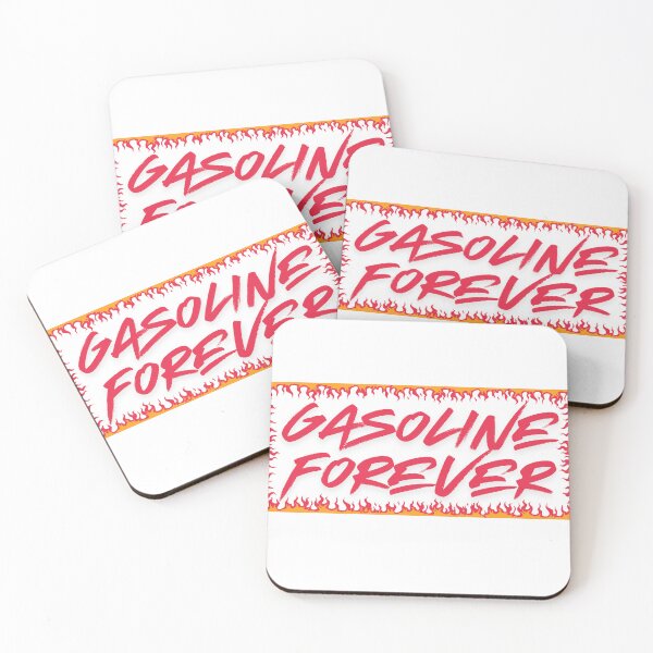 Item preview, Gasoline Forever, Red, Petrolhead designed and sold by lose-your-smile.