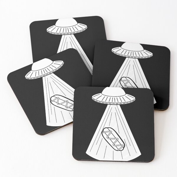 Item preview,  UFO abducting a Hotdog designed and sold by jonn4y.