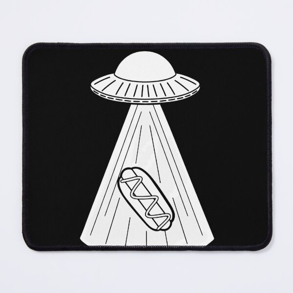Item preview, UFO abducting a Hotdog designed and sold by jonn4y.