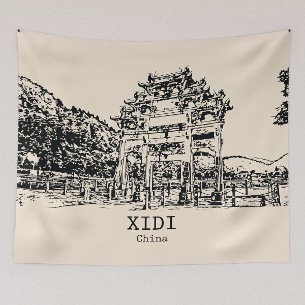 Item preview, Xidi - China designed and sold by Lakeric Cityscapes.