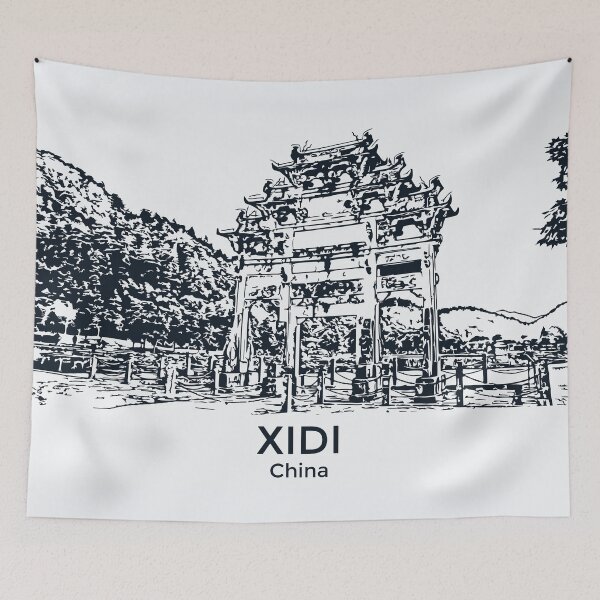 Item preview, Xidi - China designed and sold by Lakeric Cityscapes.