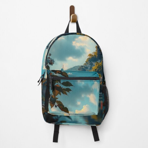 Item preview, Sunset Embraces Industrial Ruins designed and sold by PanoramaPrints.