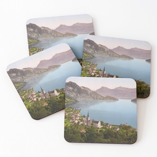Item preview, Weggis panorama designed and sold by 19th Century in Color.