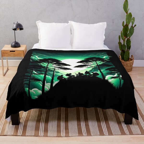 Item preview, Hikers in a Scenic Mountain Forest designed and sold by Hungry-Murphy.